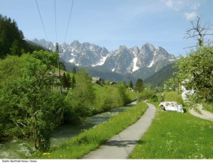 Dejlig natur ved Gosau