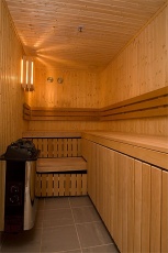 Sauna i Alpin Lodge type C
