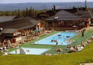 Udend&oslash;rs pool i Lindvallen i S&auml;len