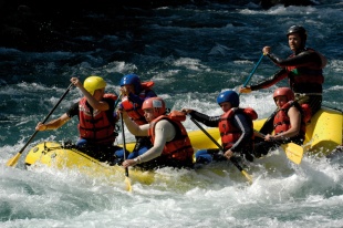 Pr&oslash;v rafting i Beitost&oslash;len