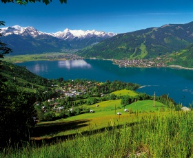 Overbilk over Zell am See