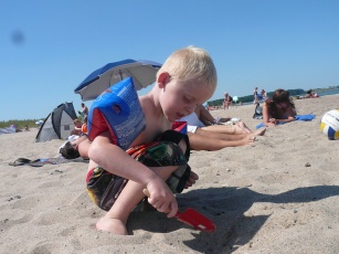 S&aring; skal der leges med sand