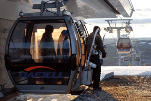 I Hafjell er der gondollift