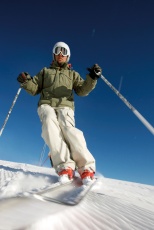 P&aring; ski i Orsa Gr&ouml;nklitt