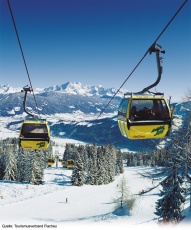Du finder et moderne liftsystem i Flachau