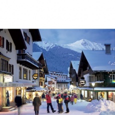 St. Anton er en hyggelig by