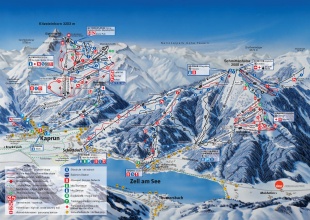 Pistkort for Zell am See