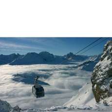 P&aring; ski 2800 m.h.o.