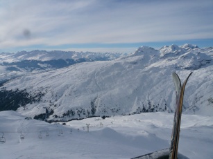 P&aring; ski i LAAX