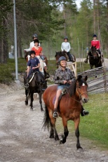 Ridning p&aring; Idre Fj&auml;ll