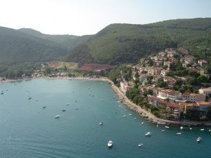 Nyd de flotte omgivelser ved Rabac