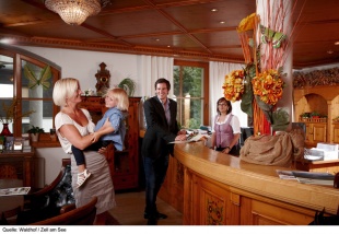 Reception p&aring; Der Waldhof