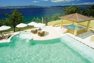 Udsigt fra Novi Resort