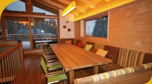 Spiseplads i Chalet Wagrain