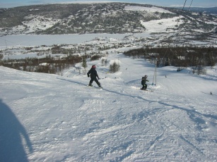 Kun 500 m fra Gomobu ligger Vaset Skiheiser