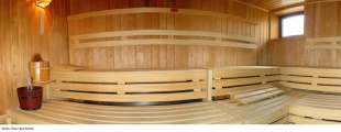 Sauna p&aring; Hotel Haas