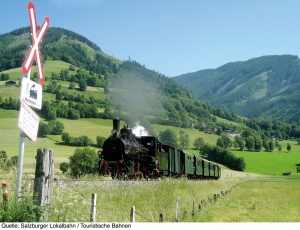 Tag en tur med Pinzgau lokalbane