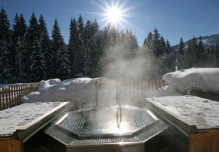 Boblebad ved Chalet Wagrain