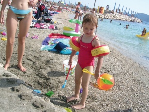 Strand i Kroatien