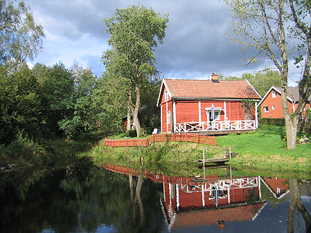 Sommerhus ved Stensj&ouml; i Sm&aring;land