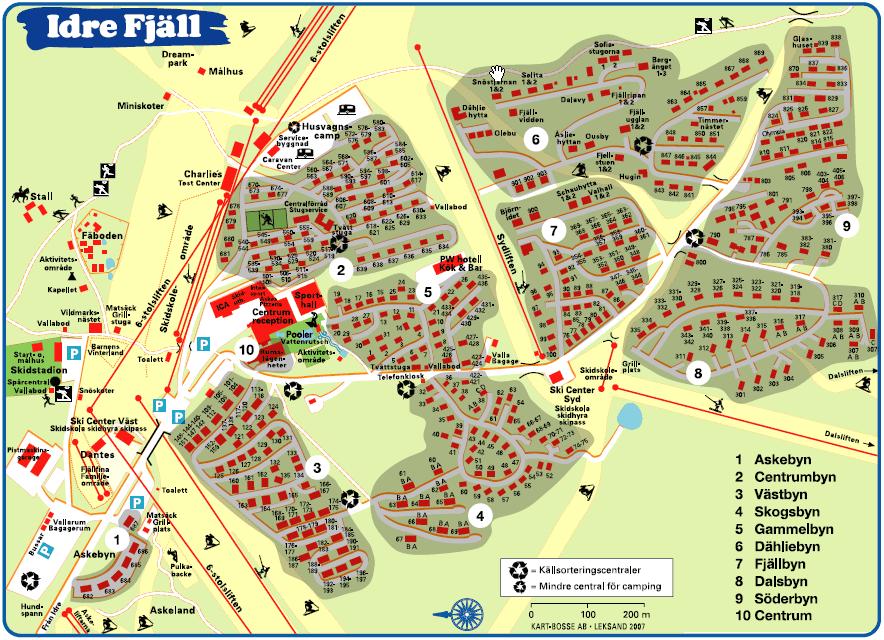 Hyttekort Idre Fj&auml;ll