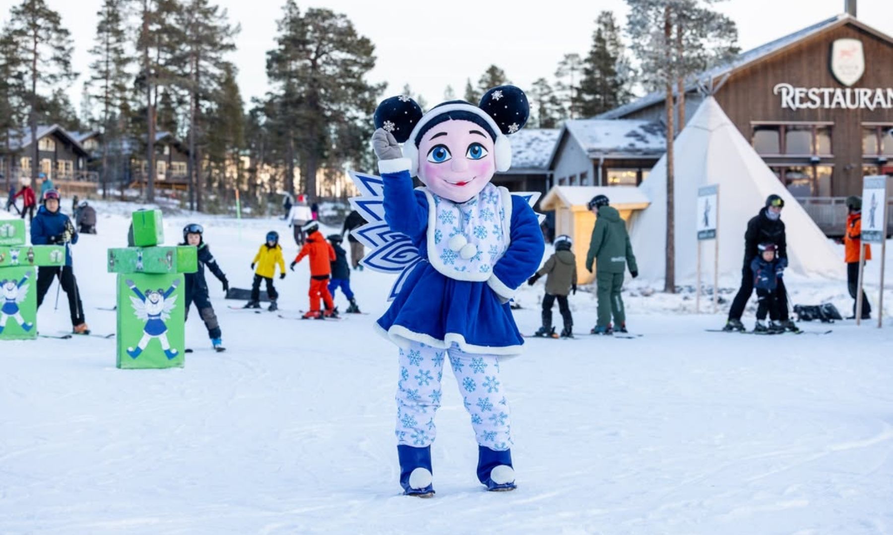 Et fantastisk sted til skiferie med b&oslash;rn - her er der oplevelser for de mindste skil&oslash;bere