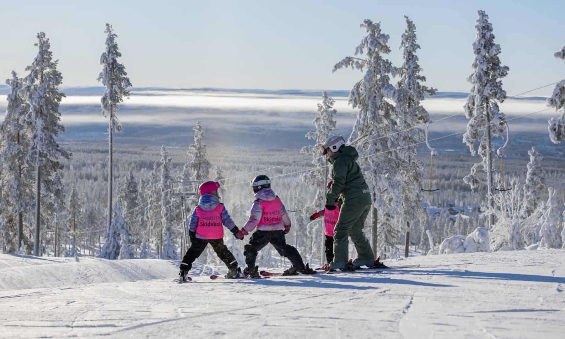 Skiferie med b&oslash;rn i Sverige - her har du den perfekte skifere med familien